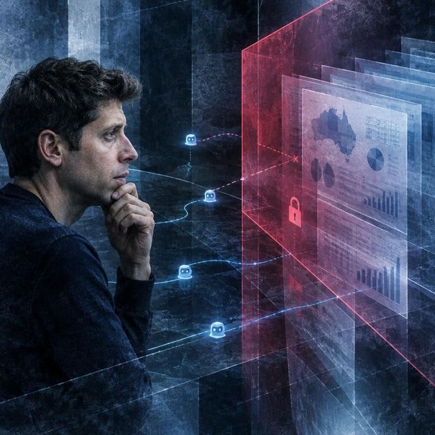 Cover illustration for an investigation into autonomous AI agents and access controls